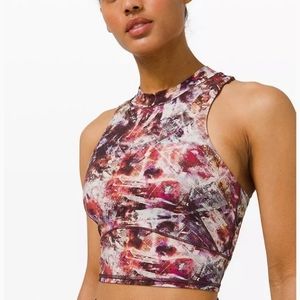 Lululemon Everlux™ Mesh Cropped Tank Top size 10